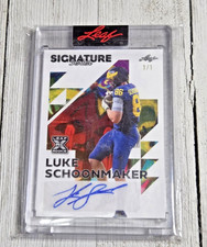 Luke Schoonmaker 2023 Leaf Signature Series #BA-LS1 #/1