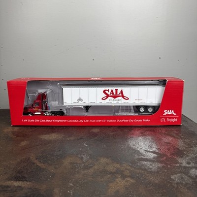 First Gear SAIA LTL Freight - Freightliner Cascadia Truck w/ Trailer 34296