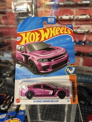 Hot Wheels Original 2025 Mainline Case N '20 Dodge Charger Hellcat 240/250