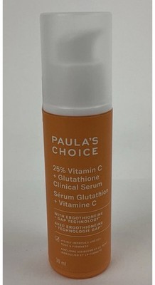 Paula s Choice 25% Vitamin C + Glutathione Clinical Serum 1oz New