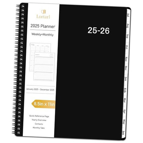2025-2026 Planner - 2025-2026 Calendar Planner from July 2025 to June 2026,
