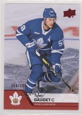 2020-21 Upper Deck AHL Exclusives 54/100 Tyler Gaudet #37 a2v