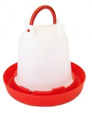1.5L Chicken Drinker or Chick Drinker with Carry Handle