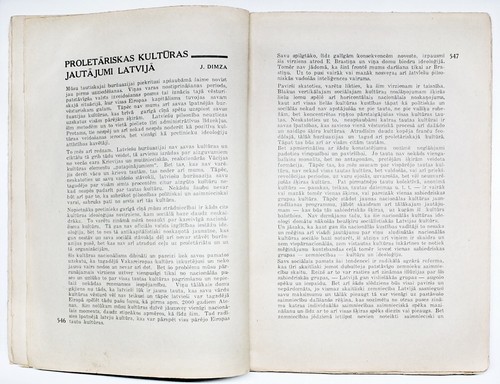 LATVIA Left AVANT-GARDE Magazine DOMAS No.8 1932 Typo-Montage Cover K. Busa - Picture 4 of 6