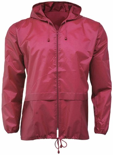 Kids Boys Girls Cagoule Light Rain Jacket Coat Hooded Showerproof Mac - Picture 8 of 16