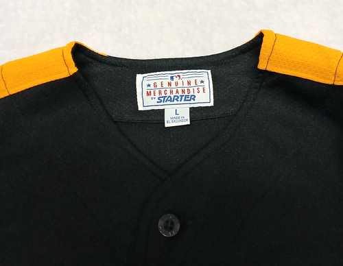Vintage Steelers Button Up Shirt Starter Boys Large 90s Great Condition Jersey - Picture 7 of 18
