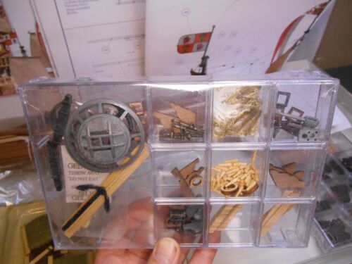 ARTESANIA KIT 1/90 SAN FRANCISCO Galeón S. XVl 20408 pezzi mancanti - Foto 8 di 21
