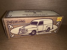 Vintage ERTL Collectibles 1950 Ford Panel Truck Die-Cast Metal Bank In Box