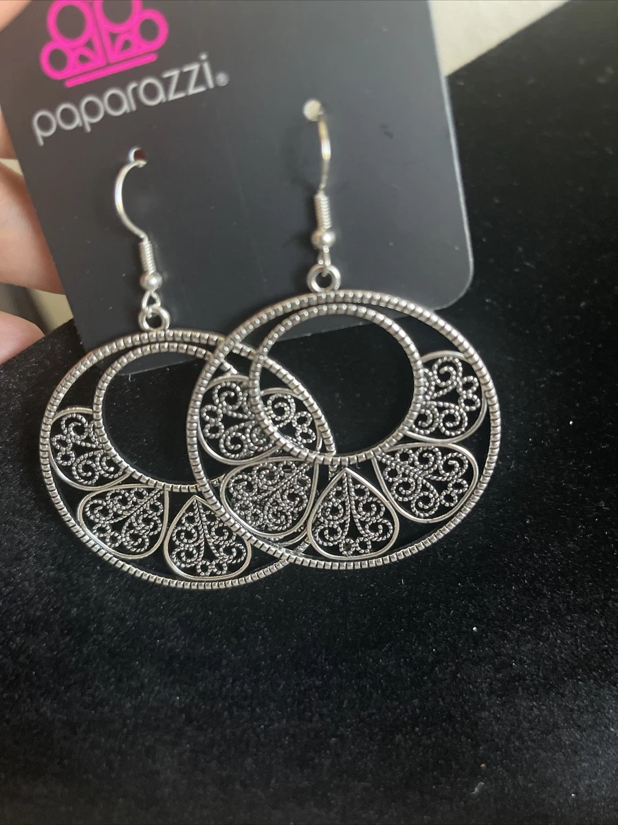 Petal Promenade Silver Earing
