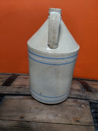 Antique Stoneware Crock Jug - Picture 7 of 11