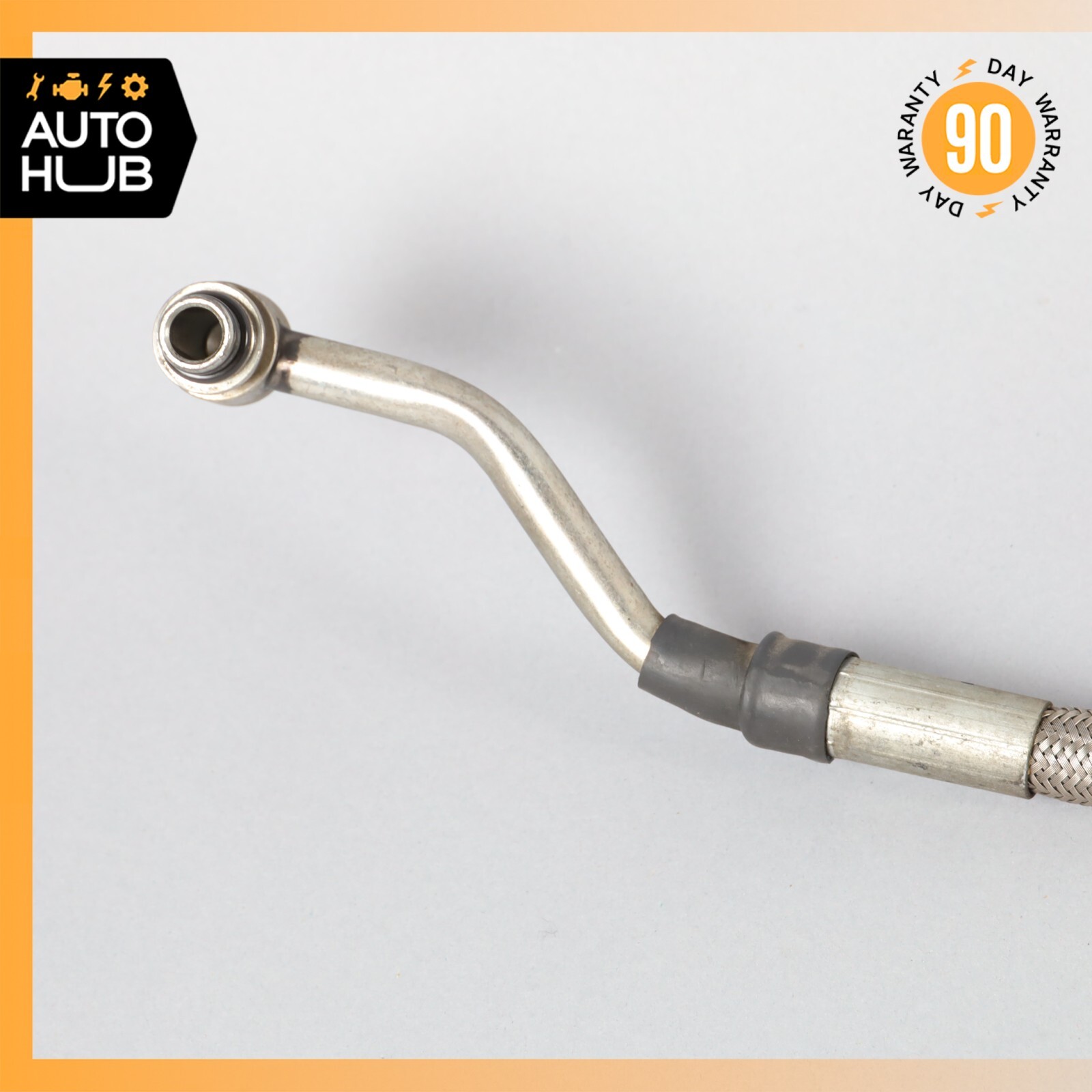 04-19 Maserati GranTurismo M145 Transmission Oil Cooler Line Hose Pipe OEM