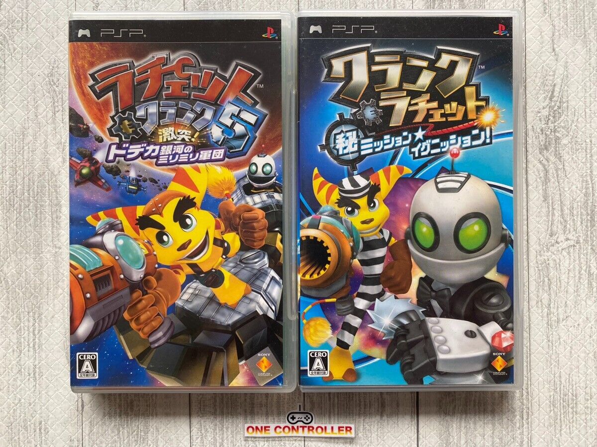 Ratchet & Clank Maru Hi Mission Ignition - Sony PSP Playstation