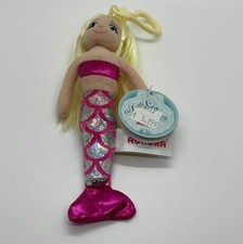 Aurora World Sea Shores Jewel Clip-on Mermaid Plush Doll #33214 (pre-owned)