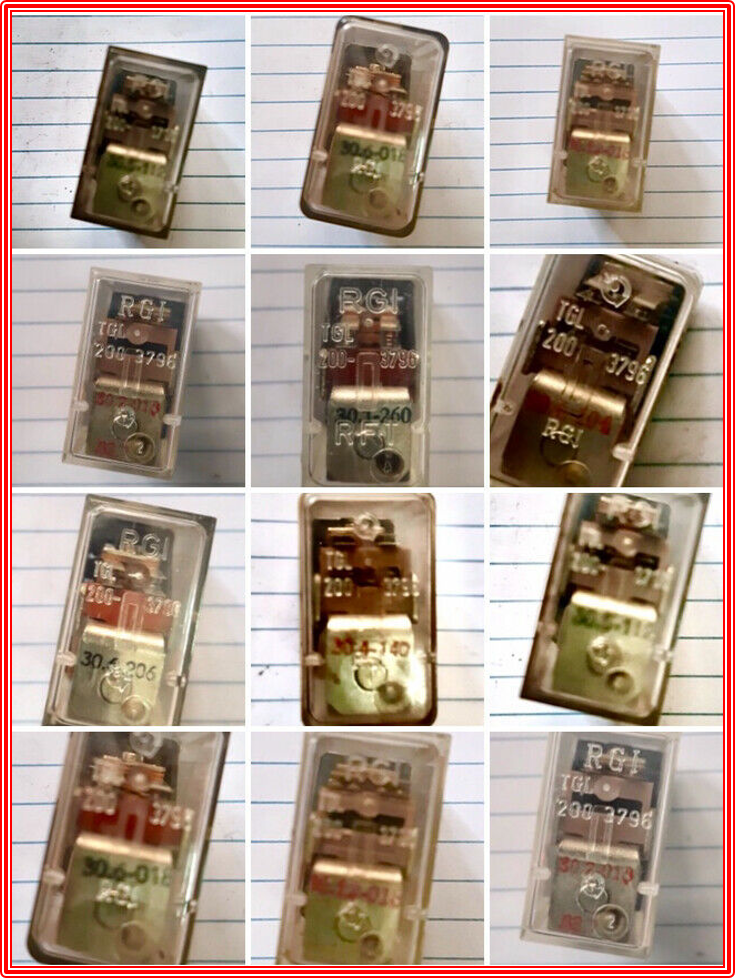 RFT relay TGL 200-3796 RGI NSF 30 series comb relays 200 3796 GDR DDR ...