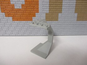 (H14/54) Lego 1x 2467 Panel 4x4x6 Vintage Light Grey 6575