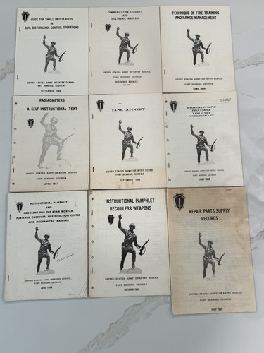 U.S. Army Infantry School Ephemera Follow Me Fort Benning 1967-69 Pamphlets