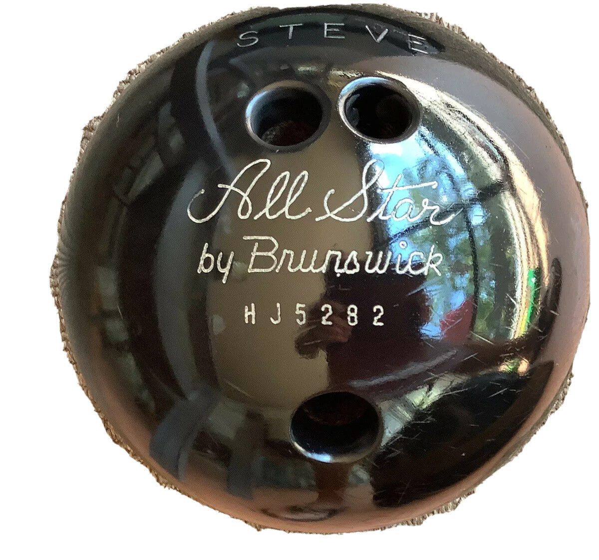 Bowling By Brunswick , All star 15 Lbs , HJ5282 Black With
