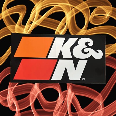 (4) K&N Racing Decal Sticker LSFEST Drags NHRA Hotrod Offroad UTV Nascar IMSA X4