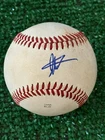 CINCINNATI REDS SAMMY STAFURA AUTOGRAPHED GAME USED BASEBALL