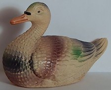 CELLULOID DUCK TOY VINTAGE VISCOLOID USA 3-3/4"
