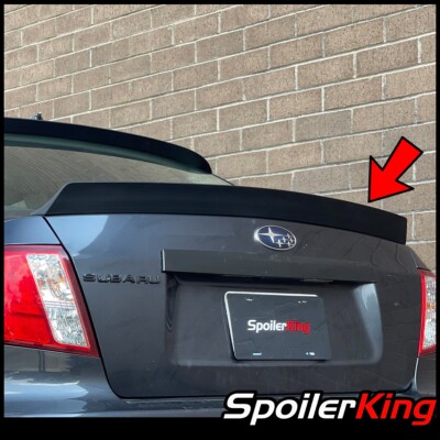 DUCKBILL Rear Trunk Lip Spoiler Wing (Fits: Subaru Impreza 2008-14 4dr) 380B