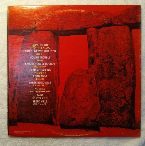 CRANIUM'S Ten Years After STONEDHENGE original Lp w/inner Alvin Lee - Picture 2 of 9