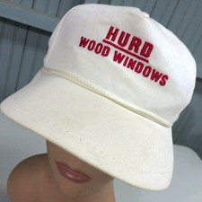 Hurd Wood Windows Vintage Double Snapback Baseball Cap Hat