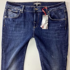 Blaue Skinny-Damenjeans Größe 18 R (462D) von M & S Limited Collection neu mit Etikett