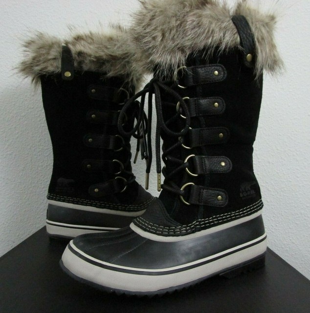 black joan of arctic boots