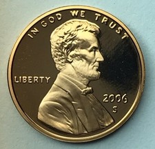 2006-S PROOF LINCOLN MEMORIAL CENT