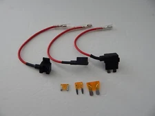 3 PCS Circuit Fuse Tap ATC ATS Mini Adapter Holder + Fuse Set New