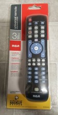 OPEN BOX RCA RCRN03BR 3-Device Universal Remote w/Partially Backlit Keypad