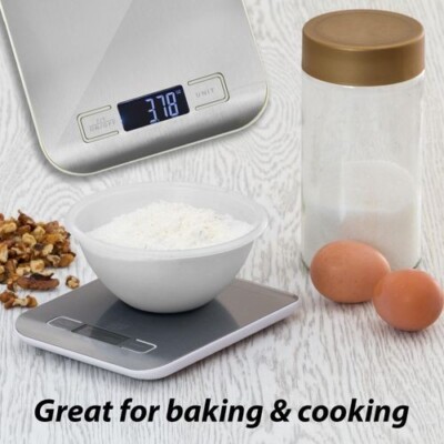 Digitale elektronische Küchenwaage 5 kg Waage LCD Post Lebensmittel Gewicht Waage