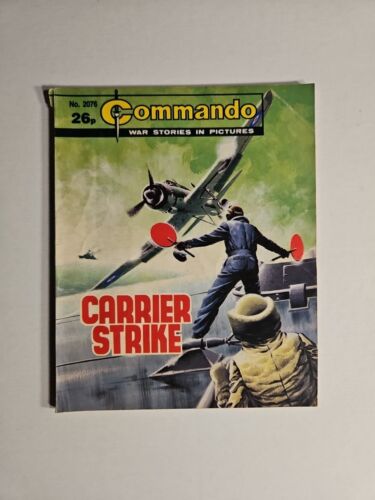 Commando War Stories in Pictures #2076 Comic Book 1987 Carrier Strike  - Picture 1 of 6
