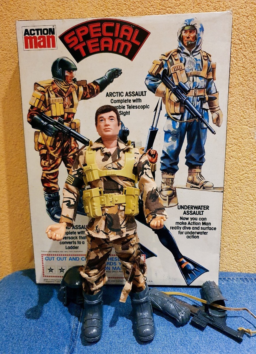 Gi Joe Vintage 1964/82 Action Man Ground Assault, Fresh Off Gi Joe Vintage 1964/82 Action Man Ground Assault, Fresh Off