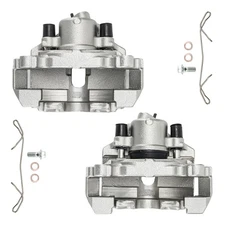 Front Brake Caliper & Bracket Fits 2011-2014 Volkswagen Jetta L5 2.5L Set of 2