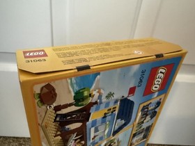 LEGO CREATOR 3 In 1: Beachside Vacation #31063 275 Pieces, New In Box (Retired)