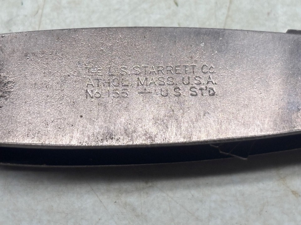 STARRETT No. 155 Thread Screw Pitch Gage Machinist Tool Made in USA | eBay