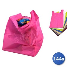 144x Bags for La Expense Model Ecobag Of Assorted Colors