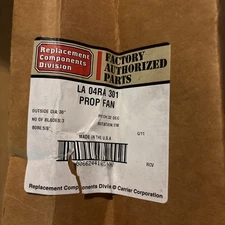 CARRIER Replacement Propeller: Mfr Part # LA04RA301 Prop Fan