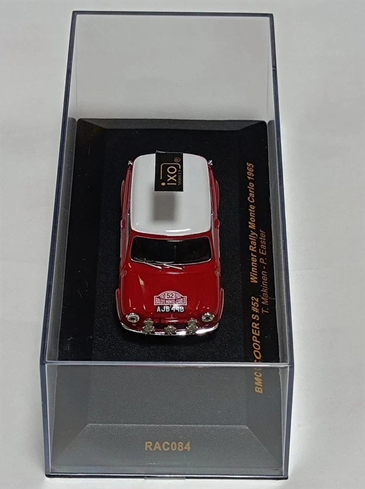 Modellino auto da rally Ixo 1/43 BMC Mini Cooper S 1965 Rallye Monte Carlo - Immagine 3 di 4