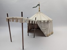 SCHLEICH 40193 Ritter Belagerungszelt Turnierzelt weiß