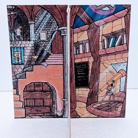 Lego 4721,  Hogwarts Classroom, Harry Potter, 100% Complete w/ backdrop & manual