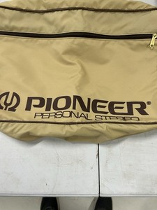 Rare Vintage Pioneer Personal Stereo Bag With Strap 17x12 Excellent