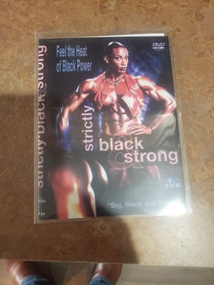 #ad Lenda Murray ft Cassandra Floyd Strickly Black amp; Strong Female Bodybuilding DVD $29.99