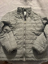 Academy Magellan Outdoors Men's Quilted Jacket Medium  Gray 162935