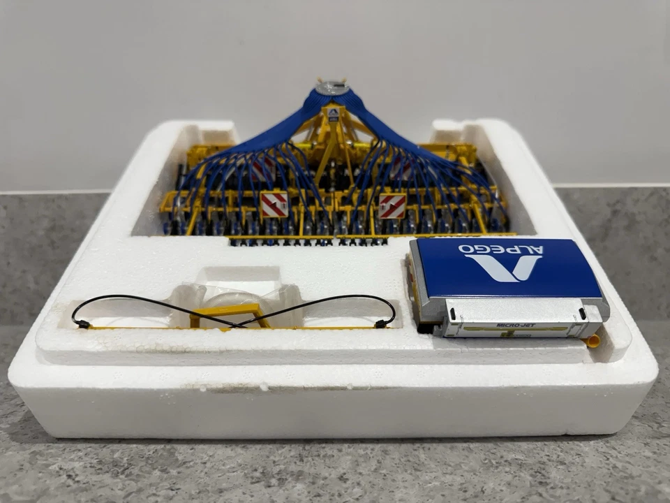 ROS - Alpego Kreiselegge, Säbalken & Hopper - 601802 - Maßstab 1:32 - neuwertig/neu - Bild 4 von 4