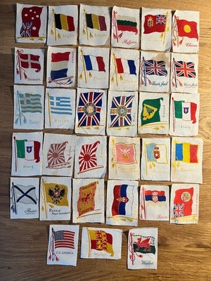 Anstie -Silk Flags - (From M 40 set)  1915 -Choose your silks