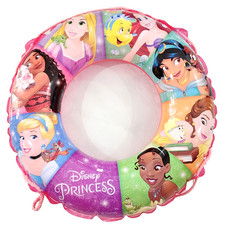 Disney Princess Pink Color Based Inflatable Swimming Ring Float 60cm with Rope
