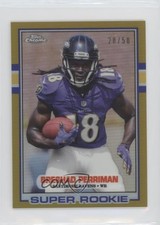 2015 Topps Chrome Mini 1989 Football Gold Refractor 28/50 Breshad Perriman 3c7